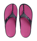 Women's Dual Colour Flip Flops - Berry & True Navy