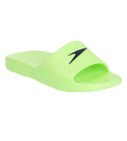 Unisex Junior's Single Colour Slides For Boys and Girls - Bright Zest & True Navy