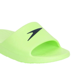 Unisex Junior's Single Colour Slides For Boys and Girls - Bright Zest & True Navy