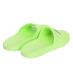 Unisex Junior's Single Colour Slides For Boys and Girls - Bright Zest & True Navy