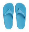 Unisex Junior's Single Colour Flip Flops For Boys and Girls - Bolt & White