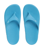 Unisex Junior's Single Colour Flip Flops For Boys and Girls - Bolt & White