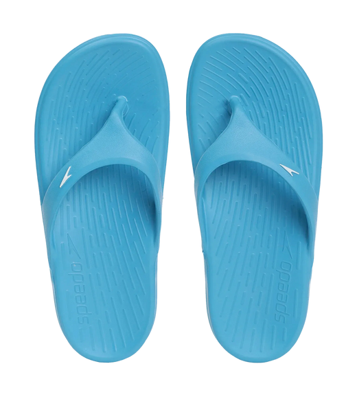 Unisex Junior's Single Colour Flip Flops For Boys and Girls - Bolt & White
