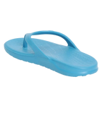 Unisex Junior's Single Colour Flip Flops For Boys and Girls - Bolt & White