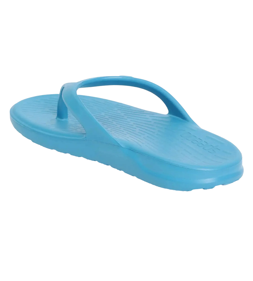 Unisex Junior's Single Colour Flip Flops For Boys and Girls - Bolt & White