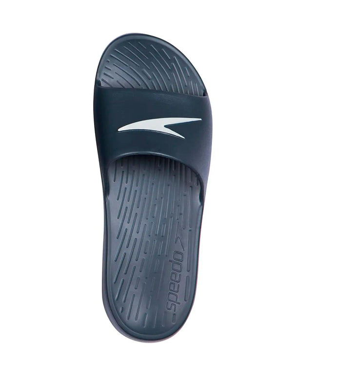 Men's Single Colour Slides - Oxid Grey & White_3