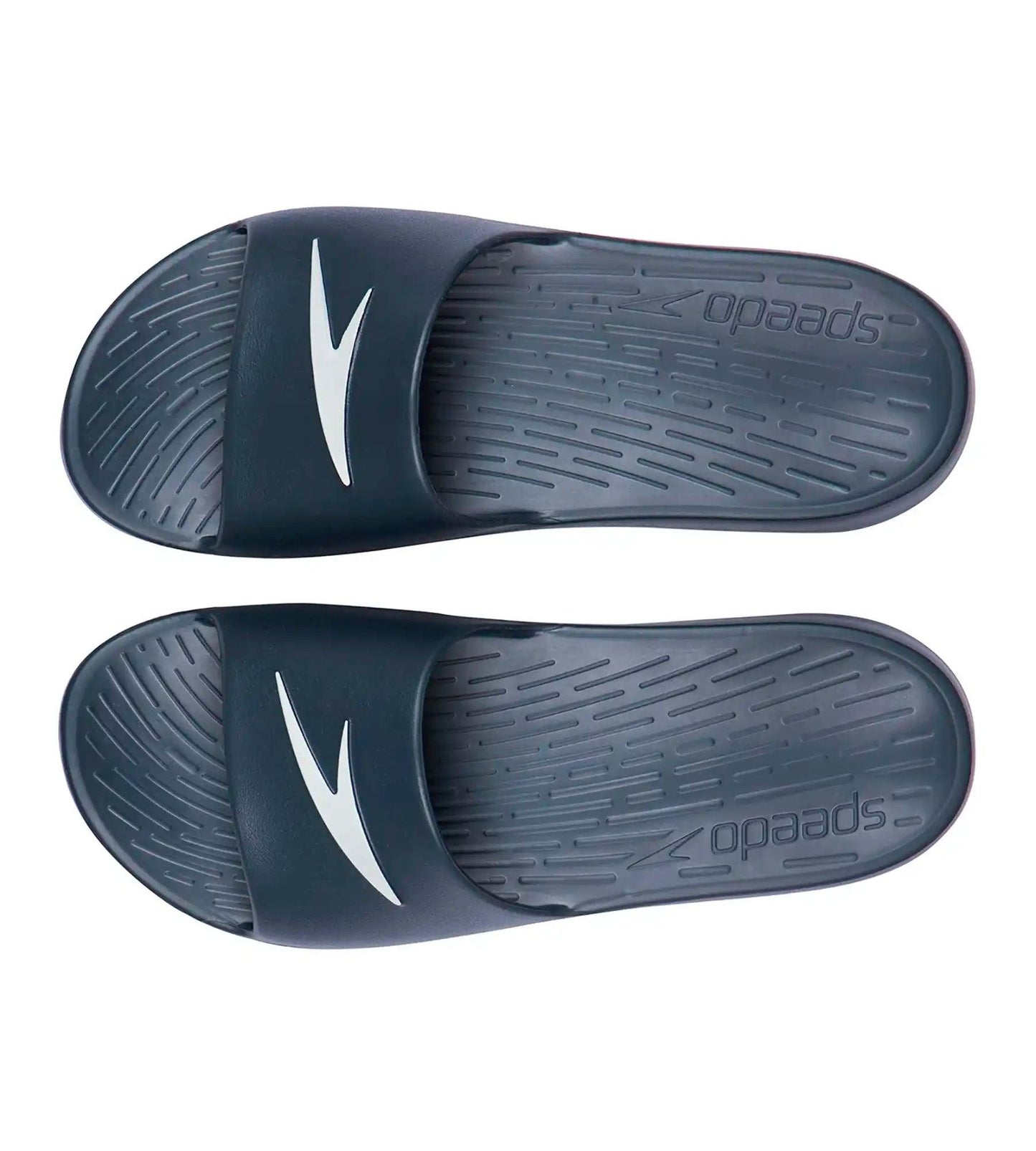 Men's Single Colour Slides - Oxid Grey & White_4