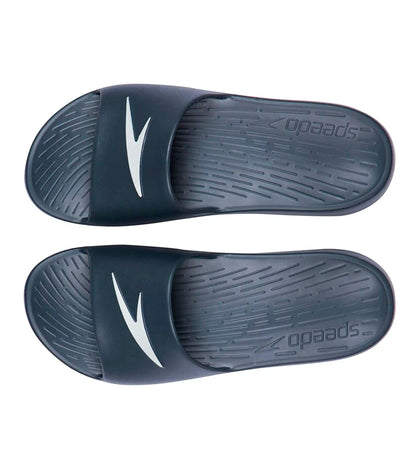 Men's Single Colour Slides - Oxid Grey & White_4