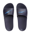 Men's Single Colour Slides - True Navy & Blue Flame