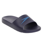Men's Single Colour Slides - True Navy & Blue Flame