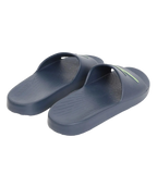 Men's Single Colour Slides - USA Charcoal & Atomic Lime