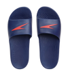 Men's Single Colour Slides - Ammonite & Fed Red