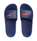 Men's Single Colour Slides - Ammonite & Fed Red