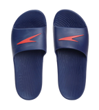 Men's Single Colour Slides - Ammonite & Fed Red