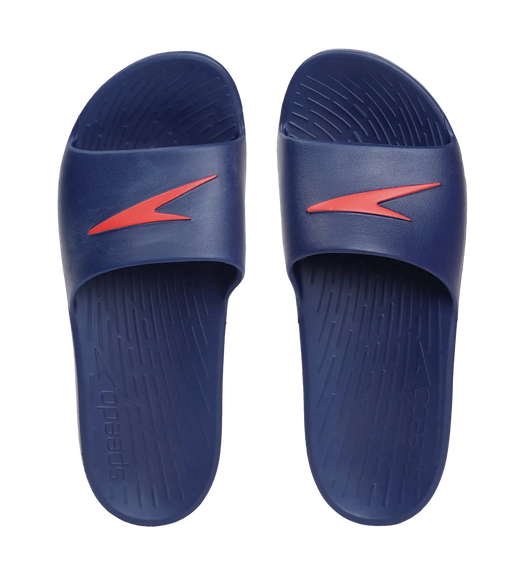 Men's Single Colour Slides - Ammonite & Fed Red