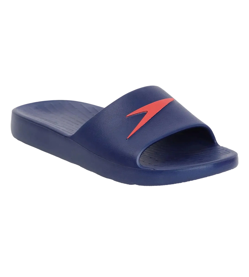 Men's Single Colour Slides - Ammonite & Fed Red