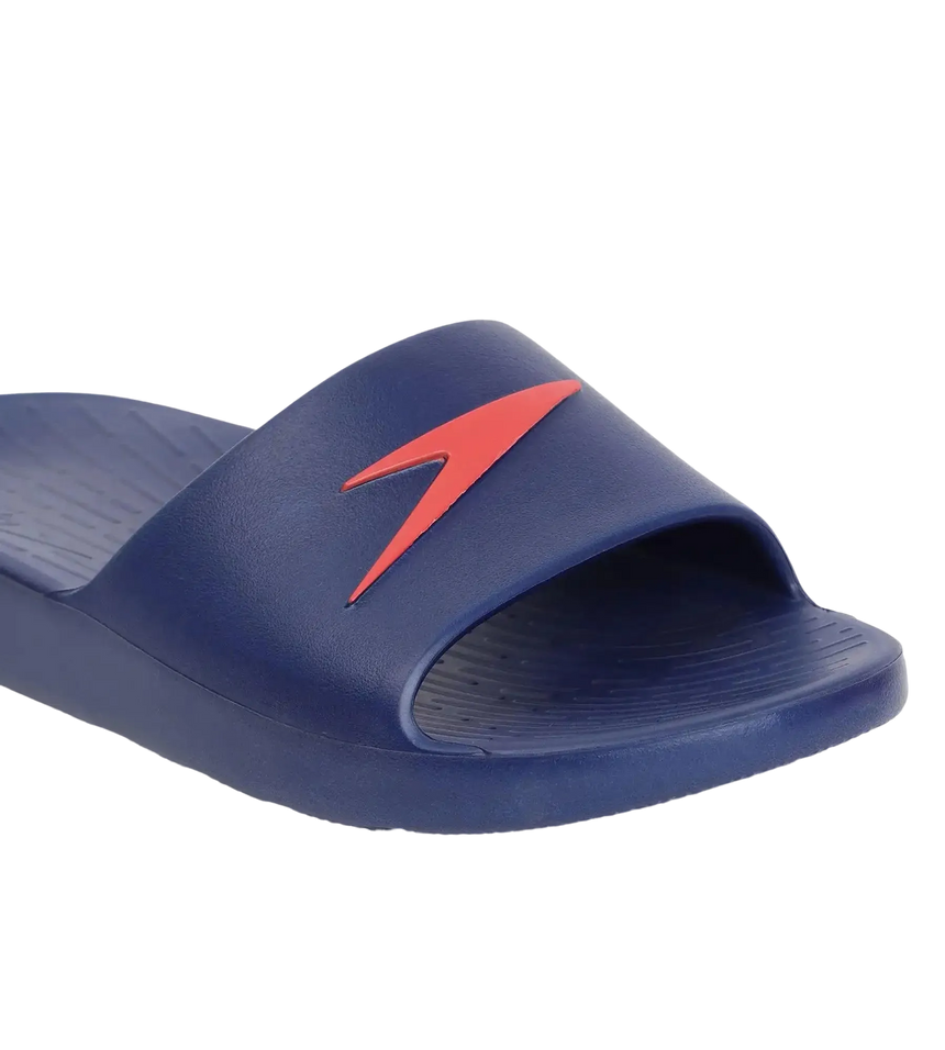 Men's Single Colour Slides - Ammonite & Fed Red