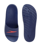 Men's Single Colour Slides - Ammonite & Fed Red
