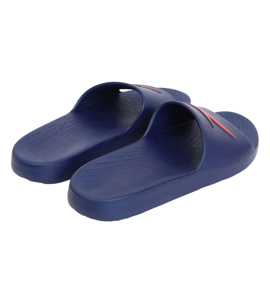 Men's Single Colour Slides - Ammonite & Fed Red