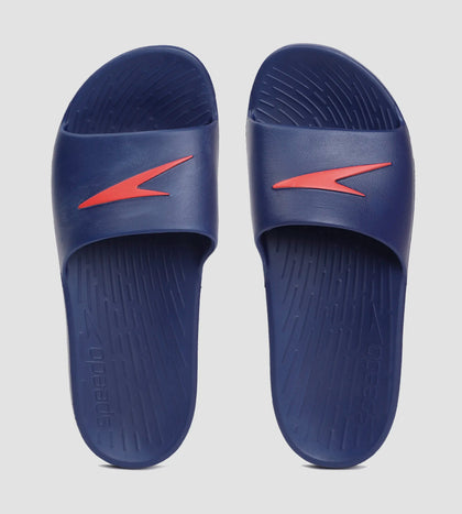 Men's Single Colour Slides - Ammonite & Fed Red