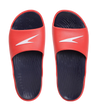 Men's Dual Colour Slides - True Navy & Fed Red
