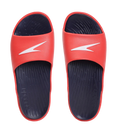 Men's Dual Colour Slides - True Navy & Fed Red