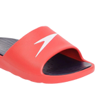 Men's Dual Colour Slides - True Navy & Fed Red