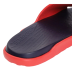 Men's Dual Colour Slides - True Navy & Fed Red