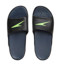Men's Dual Colour Slides - USA Charcoal & Black