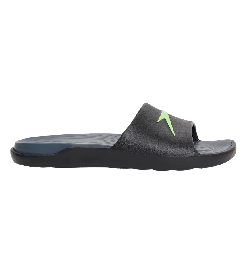 Men's Dual Colour Slides - USA Charcoal & Black