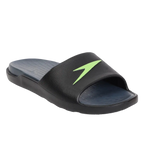 Men's Dual Colour Slides - USA Charcoal & Black