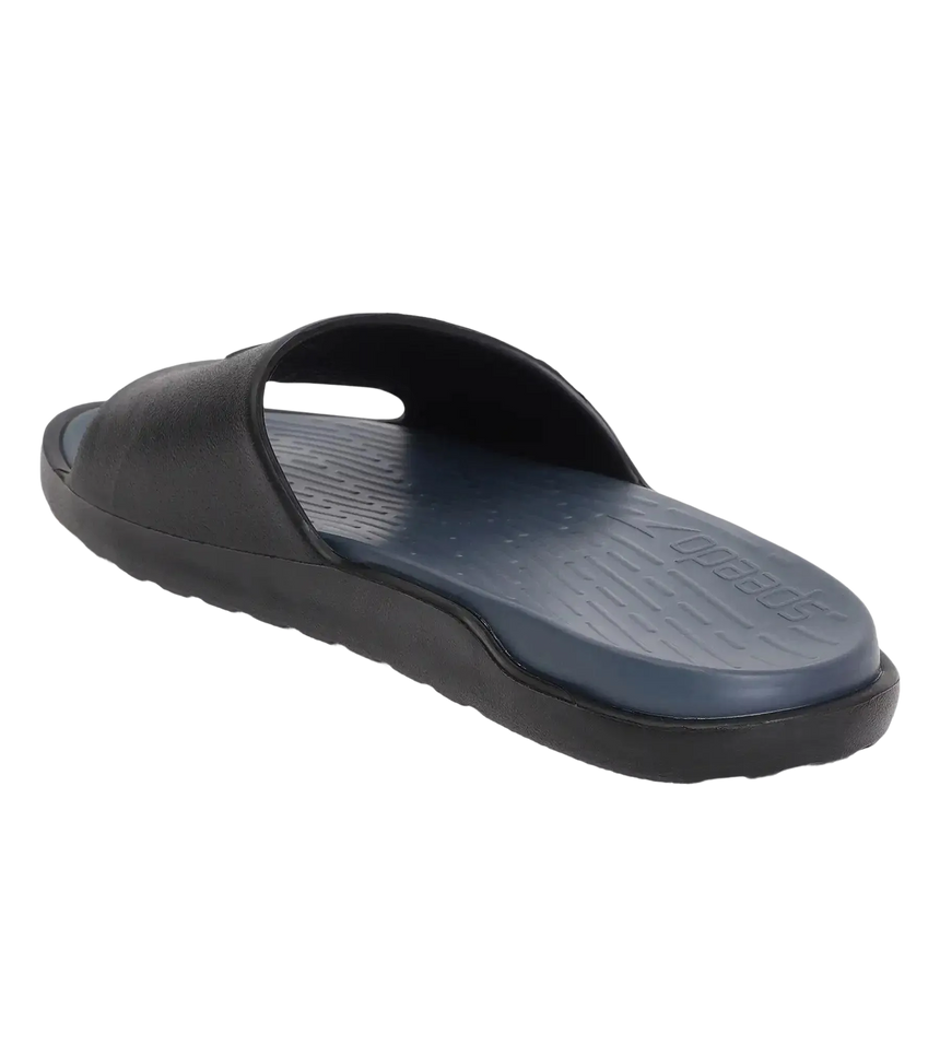 Men's Dual Colour Slides - USA Charcoal & Black