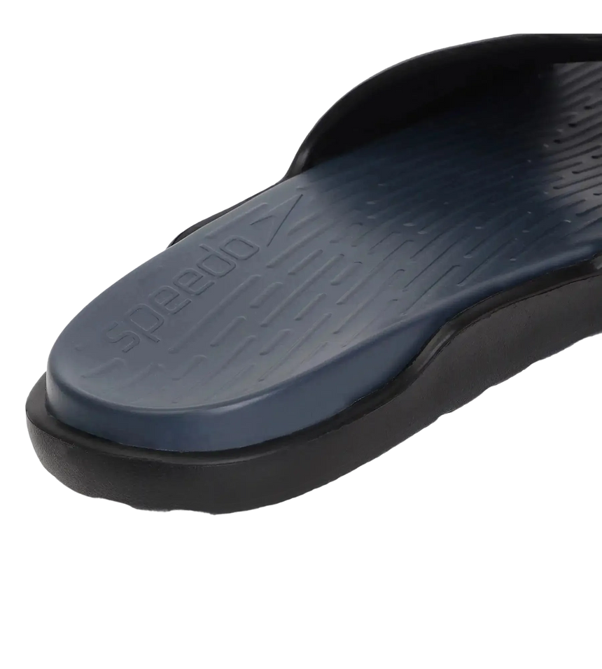 Men's Dual Colour Slides - USA Charcoal & Black
