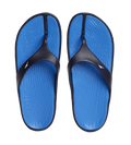 Men's Dual Colour Flip Flops - Blue Flame & True Navy
