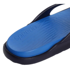 Men's Dual Colour Flip Flops - Blue Flame & True Navy
