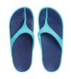 Men's Dual Colour Flip Flops - Ammonite & Aquarium