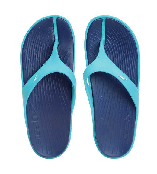 Men's Dual Colour Flip Flops - Ammonite & Aquarium