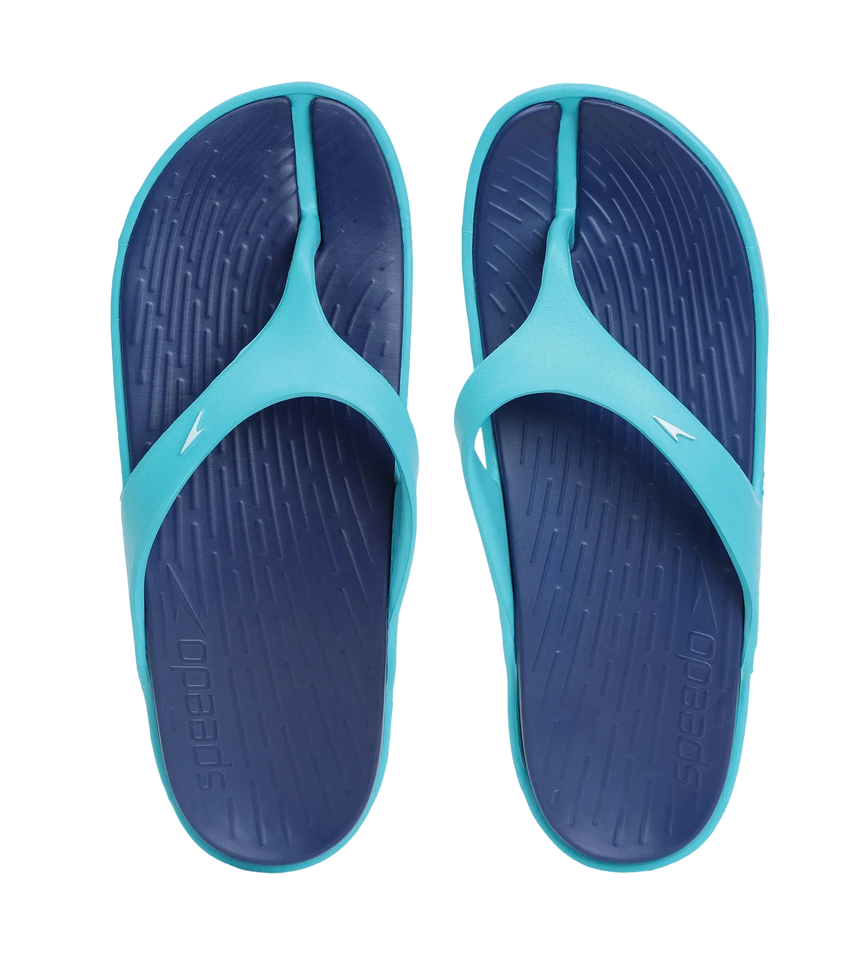 Men's Dual Colour Flip Flops - Ammonite & Aquarium