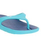 Men's Dual Colour Flip Flops - Ammonite & Aquarium