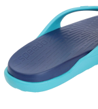 Men's Dual Colour Flip Flops - Ammonite & Aquarium