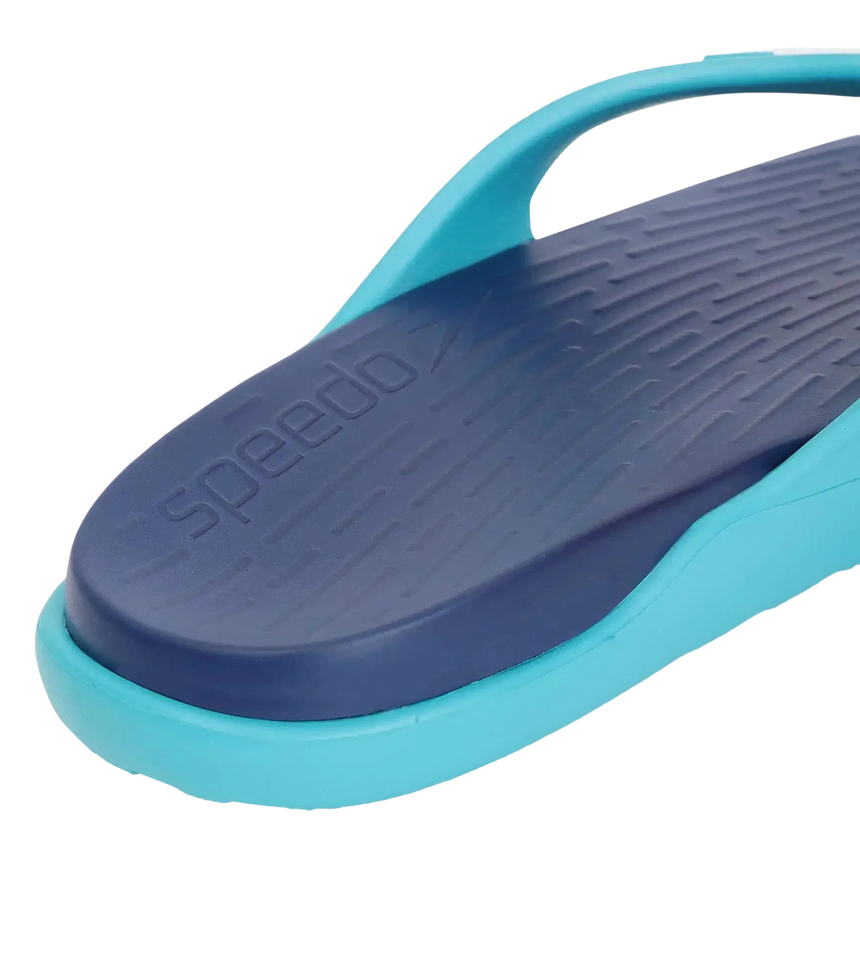 Men's Dual Colour Flip Flops - Ammonite & Aquarium