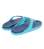 Men's Dual Colour Flip Flops - Ammonite & Aquarium