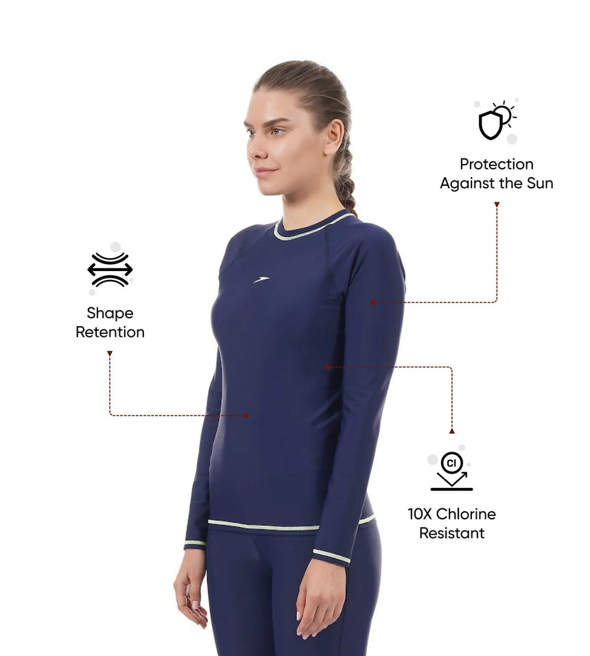 Women's Long Sleeve Suntop - & Bright Zest