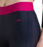 Women's Endurance 10 Contrast Swim Capri - True Navy & Berry