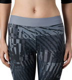Women's Endurance10 Printed Swim Capri - Anthracite & Coin Grey
