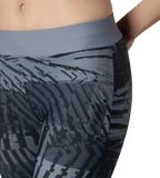 Women's Endurance10 Printed Swim Capri - Anthracite & Coin Grey