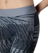 Women's Endurance10 Printed Swim Capri - Anthracite & Coin Grey