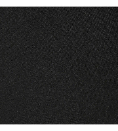 Women's Solid Contrast Leggings - Black & Bondi Blue_8