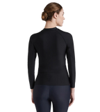 Women's Endurance 10 Hyperboom Splice Suntop - Black & Electric Pink