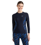 Women's Endurance 10 Hyperboom Splice Suntop - True Navy & True cobalt
